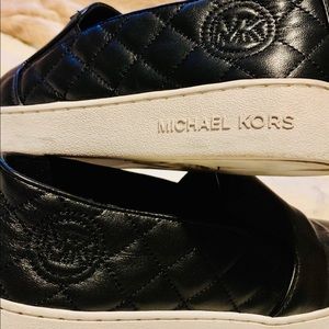 Women’s Michael Kors Slip-on Logo Sneakers, sz 10